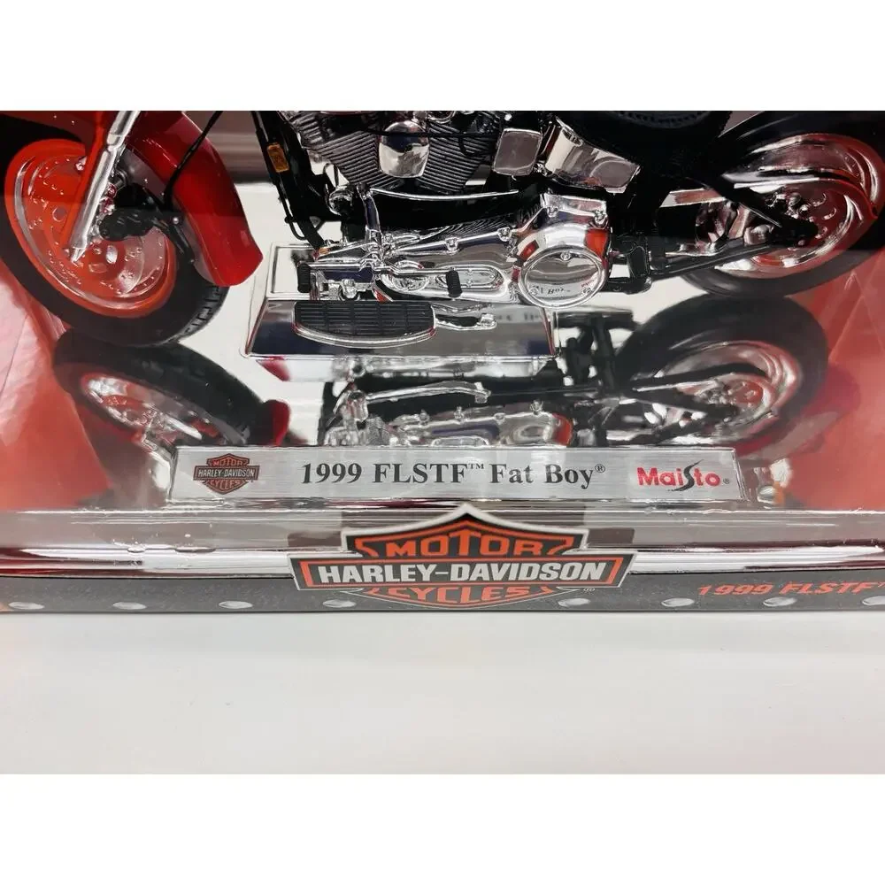 Maisto 1:10 Harley Davidson 1999 FLSTF Fat Boy Collector Edition 31606 Sealed